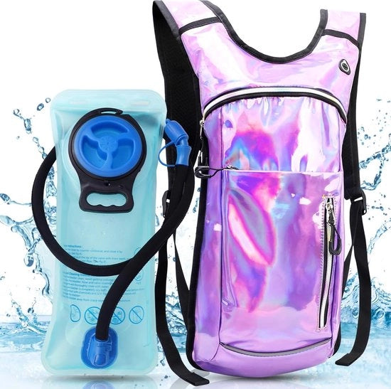 Zak da Bagno per Escursioni - per Camminare, Ciclismo e Campeggio - Outdoor - Zaino per Idratazione