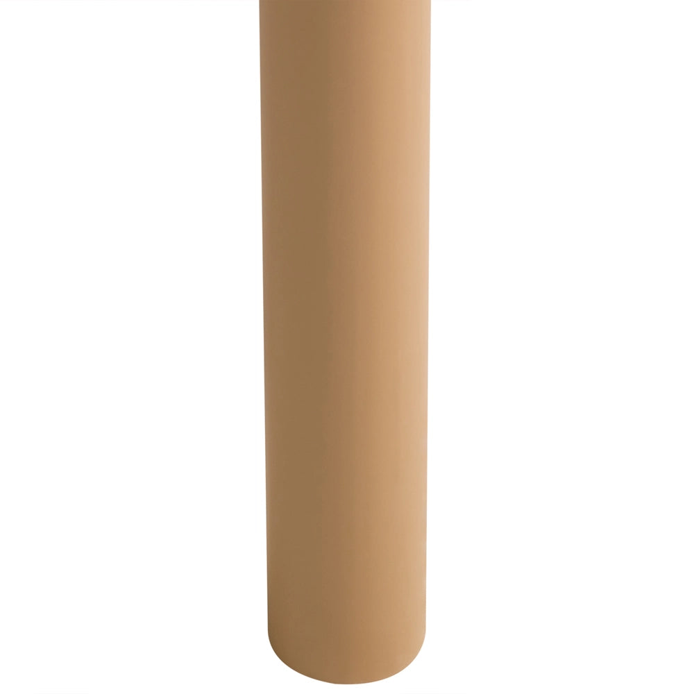Scrivania per ufficio domestico in stile scandinavo con cassetti e ripiani aperti in MDF, 140 x 50 cm, colore marrone chiaro