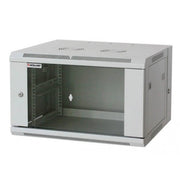 Armadio Rack 19'' a muro 12 unità due sezioni Grigio