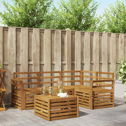 Set di divani da esterno 5 pcs Naturale 3374769
