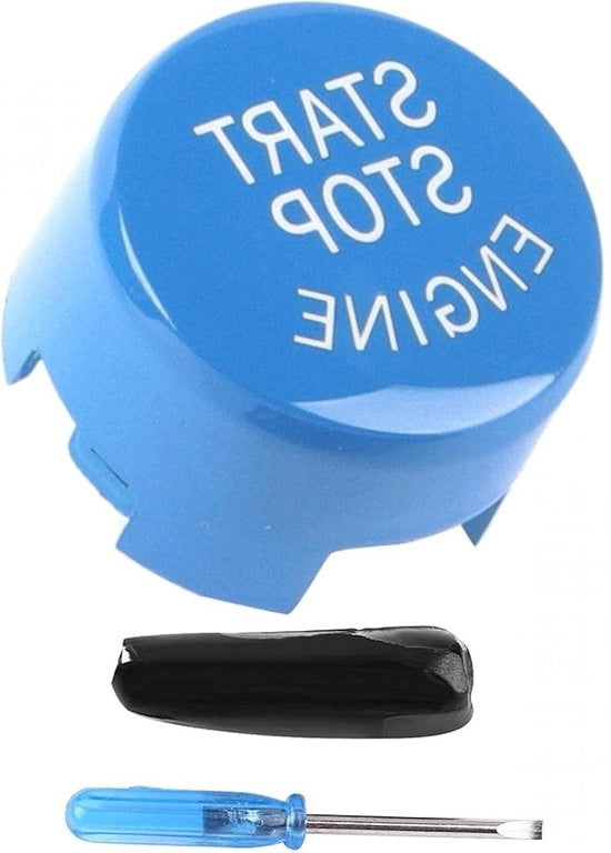 Interfaccia Start/Stop Pulsante Copertura Accensione Rosso Blu - Sostituzione per F30 F10 F34 F15 F25 F48 X1 X3 X4 X5 X6.