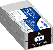 Epson SJIC22P(K): Ink cartridge for ColorWorks C3500 (Black)