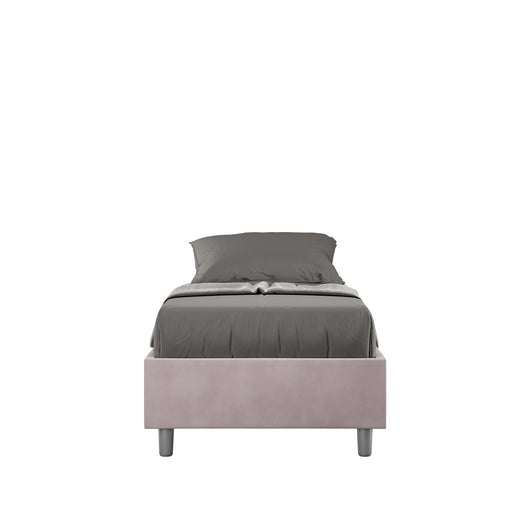 Letto Singolo Sommier 80x210 cm Senza Rete Azelia Glicine