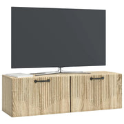 Mobile TV da Muro | Armadietto TV | Mobile Porta TV Rovere Sonoma 98 x 31 x 30 cm