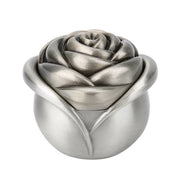 Cassa per Anelli - Cassa per Anelli con Disegno di Fiori - Ideale per Matrimonio - Dimensioni 5x5 cm - Inclusa Custodia per Gioielli - Cassa per Gioielli