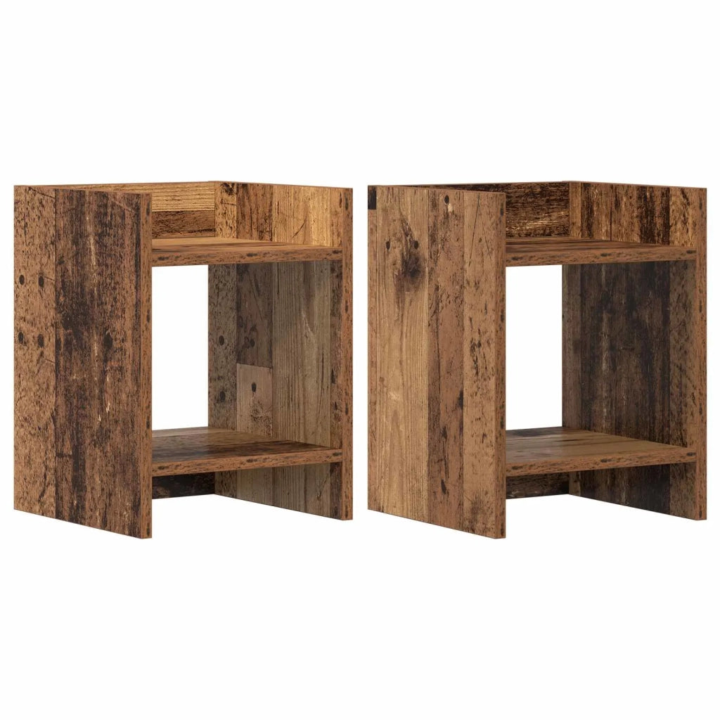 Supporto per piante 2 pcs Legno vecchio 30 x 30 x 40 cm