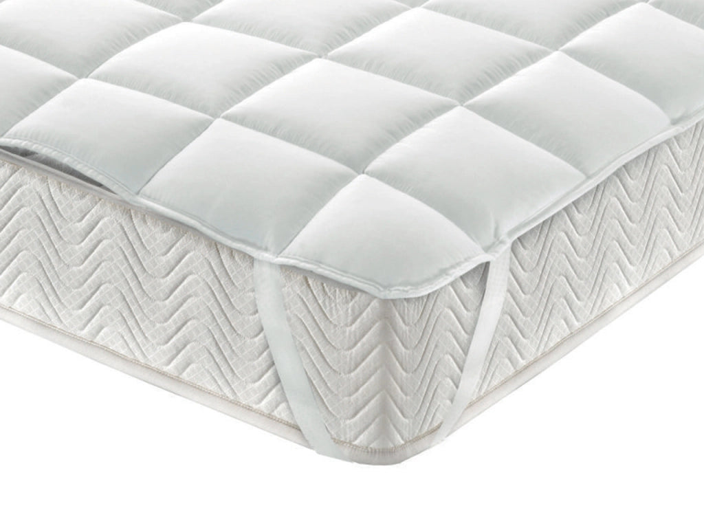 Topper Coprimaterasso Imbottito Antibatterico Correttore Materasso Fresh Cotton - 1 Piazza E Mezza - Topper