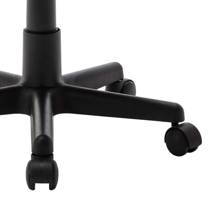 Sedia da Ufficio Grigia 44x52x100 cm in Tessuto a Rete 289515