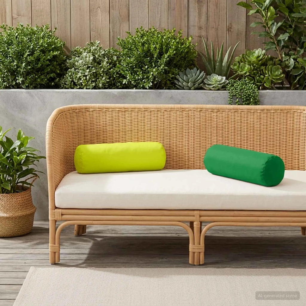 Cuscino con cuscino HEERLEN 6 pz Verde brillante. Poliestere 930120