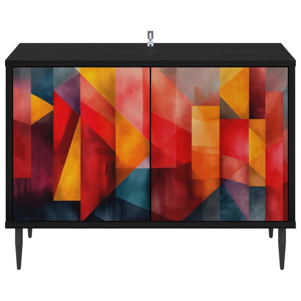 Mobile TV HEESCH 69 x 33 x 50,5 cm Rovere Nero 8007018
