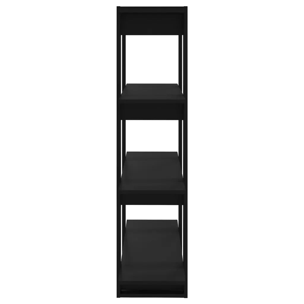 Libreria/Divisorio Nero 100x30x123,5 cm cod mxl 19359