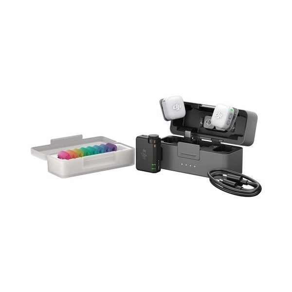 Microfono dji djmc21 mic mini 2  2 tx + 1 rx + case