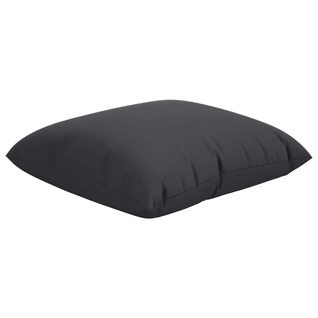 Cuscini per Divano 4 pz-Set di 4 Cuscini per Sofa Neri 60x60 cm in Tessuto