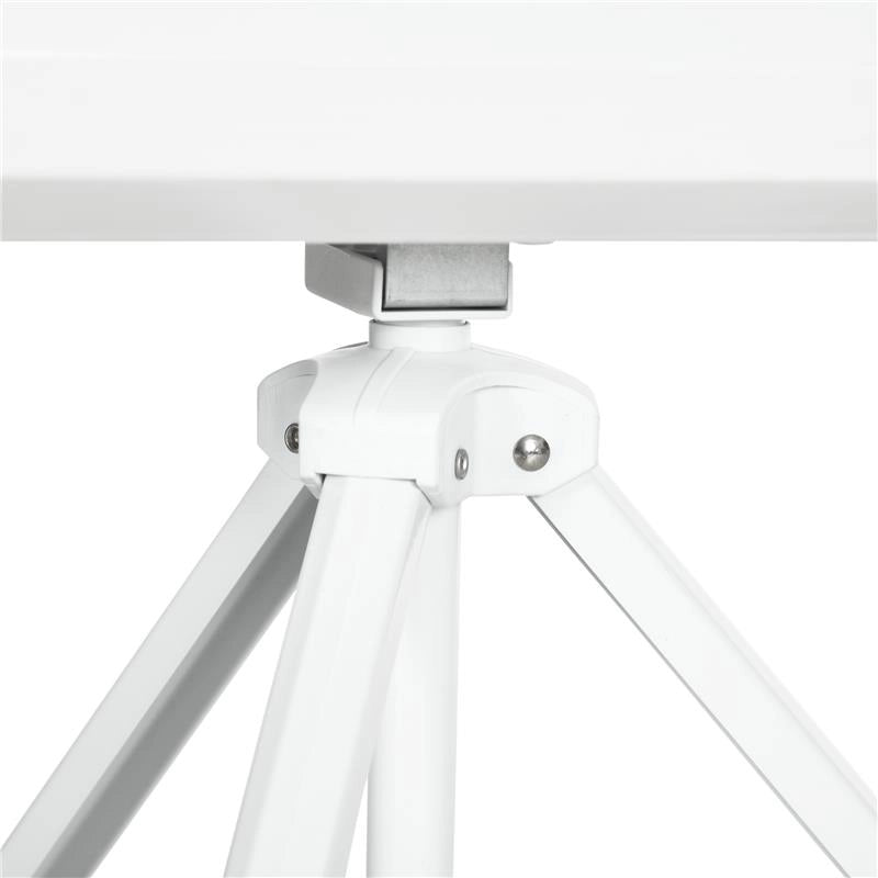 TELO PROIETTORE DA 120" FORMATO 4:3 IN TESSUTO A RETE, PLASTICA E METALLO CON TREPPIEDI, 244X183 CM, BIANCO