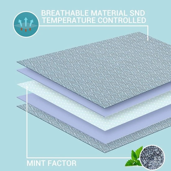 Duvet in Bamboe 200 x 220 cm - Autoventilante - Respirante - Duvet Piuma - Disegno Geometrico Jacquard - Morbido Duvet per la Camera