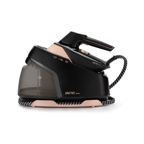 Ferro stiro caldaia imetec 9034 evos black e rose gold