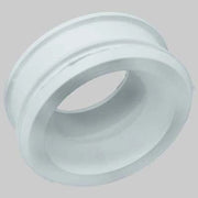 MORSETTO PER WC IN GOMMA BIANCA  Ø est. mm 60 / int. mm 40÷45     MADE IN ITALY