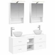 Set di Armadi da Bagno 5 pcs Bianco 50 x 14,5 x 70 cm 3406679