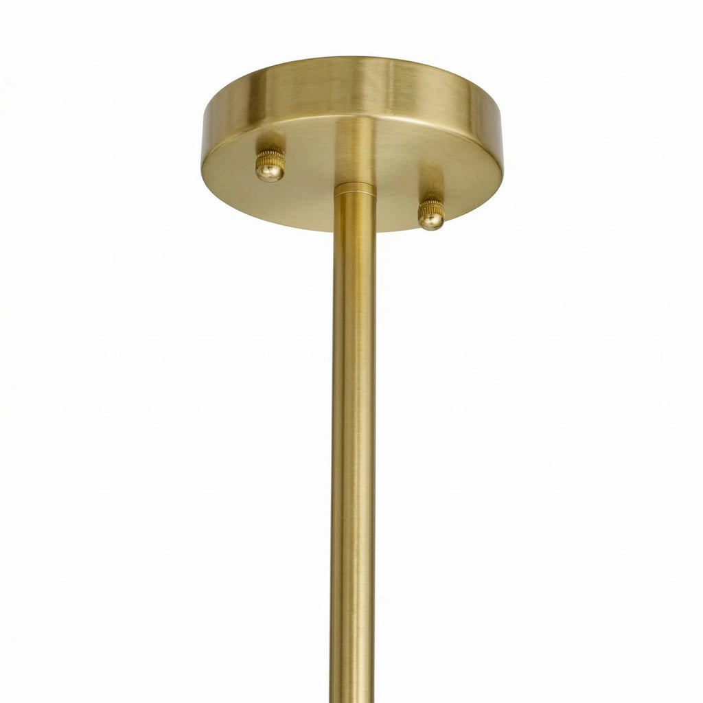 Lampadario Moderno 6 Luci Sfera G9 Lampada Sospensione Bronzo Pendente Luce Tavolo Cucina Soggiorno Camera Letto