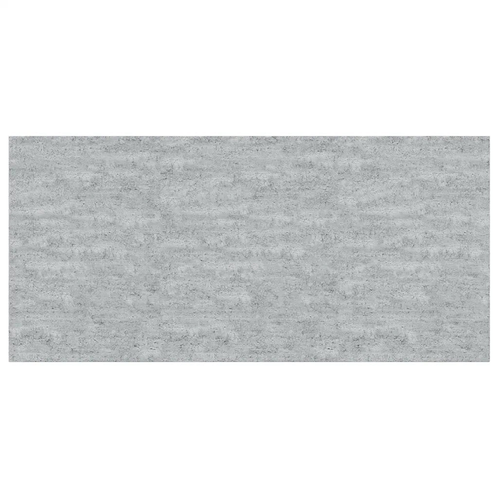 Scaffali a Parete 2 pz Grigio Cemento 50x23x3,8 cm in MDF 326595
