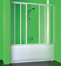 Sopravasca Lineare 170x150 cm 2 Ante Scorrevoli in PVC H150 cm Dorini Bianco