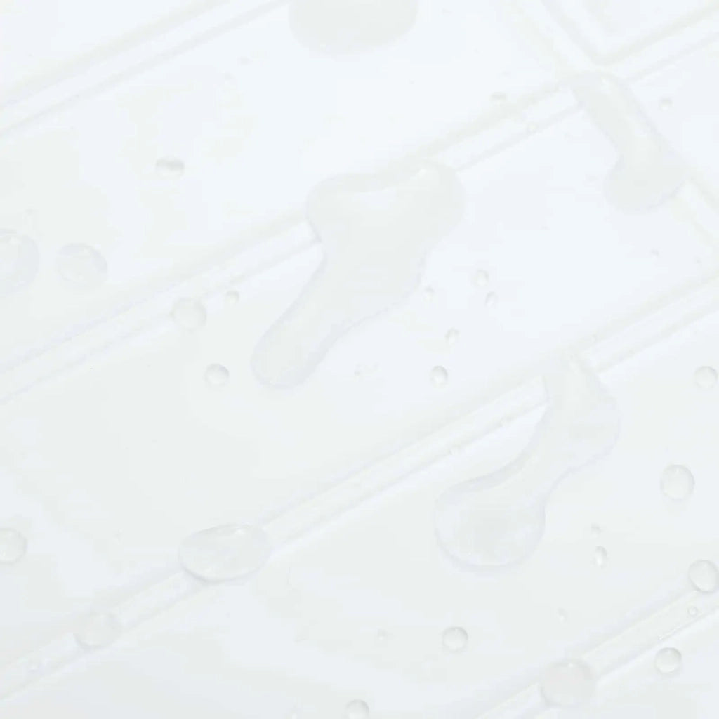 Piastrella Rettangolare 10 pcs Bianco 29 x 23 x 0,08 cm
