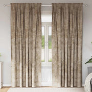 Tende in Velluto con tende 2 pcs Champagne 245 x 140 cm Velluto 4107711