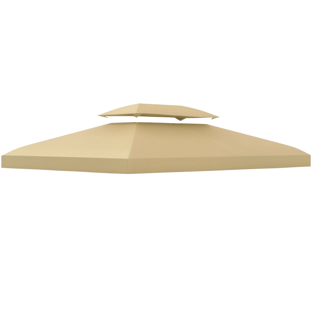 Telo di ricambio per gazebo da giardino 3x4m ¨C Xylo ¨C Poliestere beige 180g/m2
