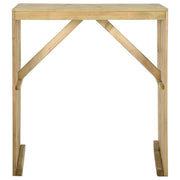 Tavolo da Bar 100x60x110 cm in Legno di Pino Impregnato 318416