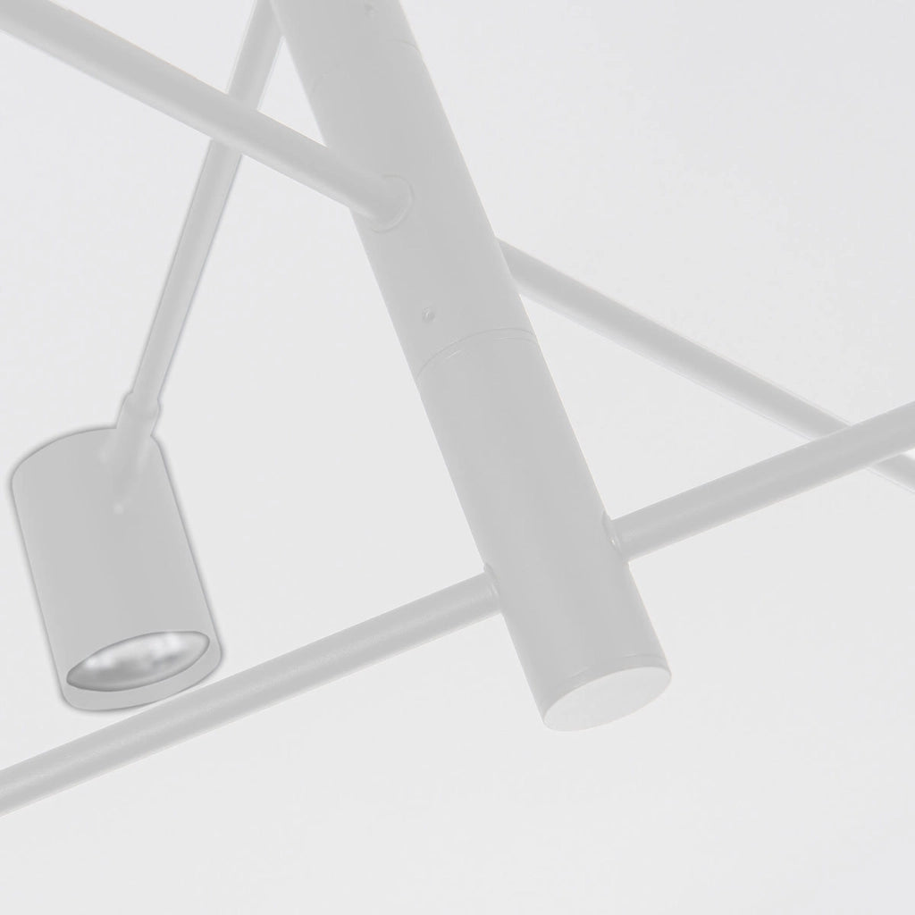 Lampada a sospensione Snow bianca 6xGU10 Light Prestige