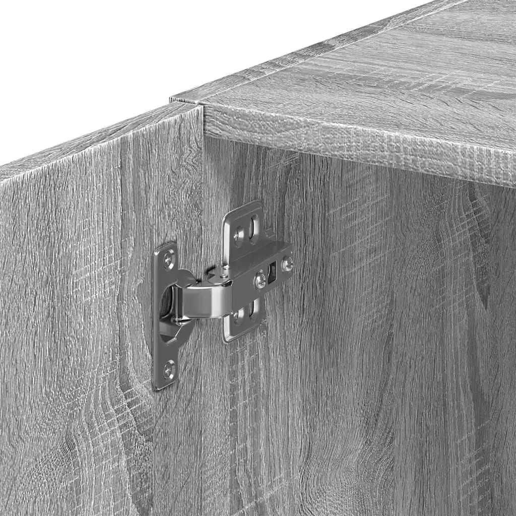 Mobile Sottile Grigio Sonoma 30x42,5x225 cm in Truciolato 3281264