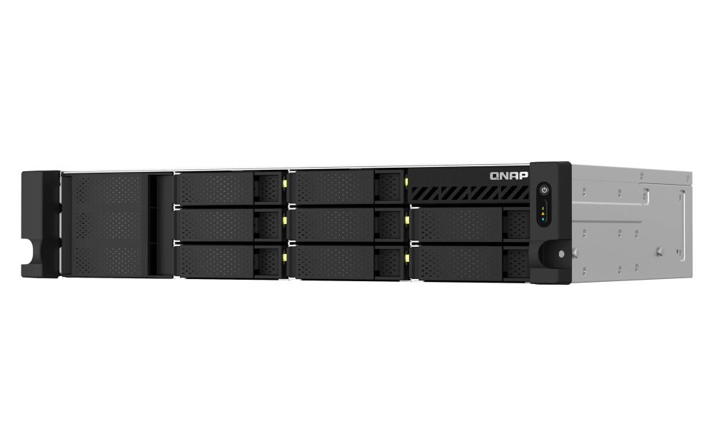 Qnap ts-864eu-8g server nas e di archiviazione armadio (2u) intel® celeron® 8 gb ddr4 0 tb qnap turbo system nero