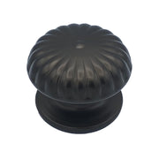 Pomolo fisso per porta SAGUATTI 161/80IB in alluminio marrone opaco