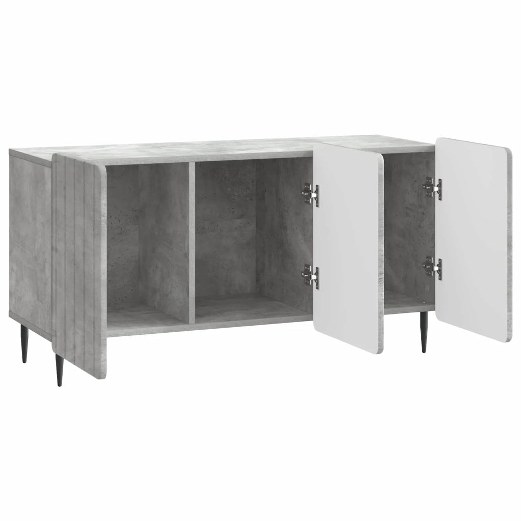 Mobile TV Grigio Cemento 99 x 34,5 x 52 cm Legno ingegnerizzato 894488