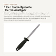 Strumento per affilare le lame con rivestimento di diamante - Manico in ABS - Strumento per raspare le unghie dei cavalli - Macchina per affilare le lame degli attrezzi per le unghie dei cavalli - Precisione ultra-fine