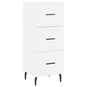 Credenza | Madia | Buffet da pranzo | Armadio da pranzo Bianca 34,5x34x90 cm in Legno Multistrato