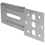 STAFFA SUPPORTO MOTORE 3 FORI X RULLO AVVOLGIBILI - A SQUADRA ZINCATO MM 165X47- 5 pezzi