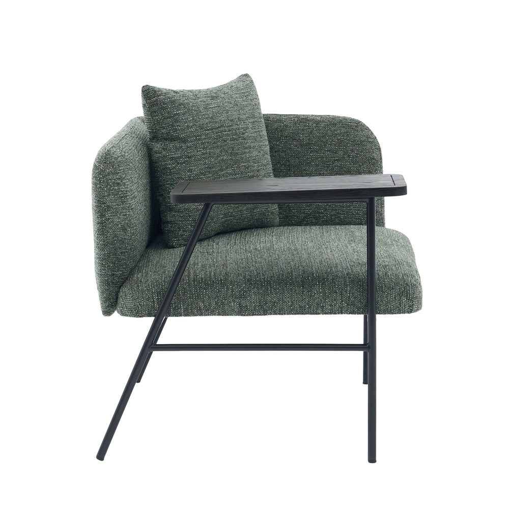 Poltrona con Tavolino ¨C MINIMAL ¨C Tessuto, Vano Contenitore