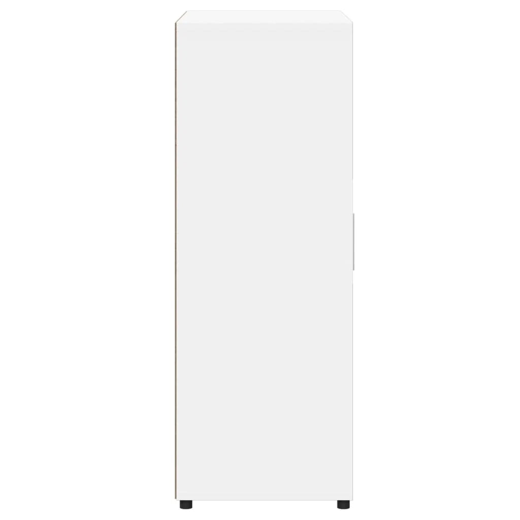 Buffet credenza cassettiera mobiletto mobile contenitore organizer per cucina soggiorno salotto 60 x 31 x 84 cm legno ingegnerizzato bianco 02_0030344