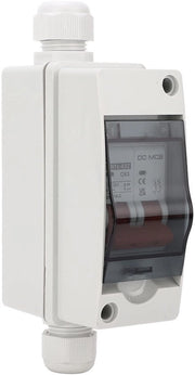 Interruttore di Corrente Miniatore - 2 Fasi - Impermeabile e Duraturo - IP65 - Adatto per Energia Solare - Materiale PA66