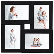 Cornice Multipla per 4 Foto 10x15cm Nera in MDF CFW1662551