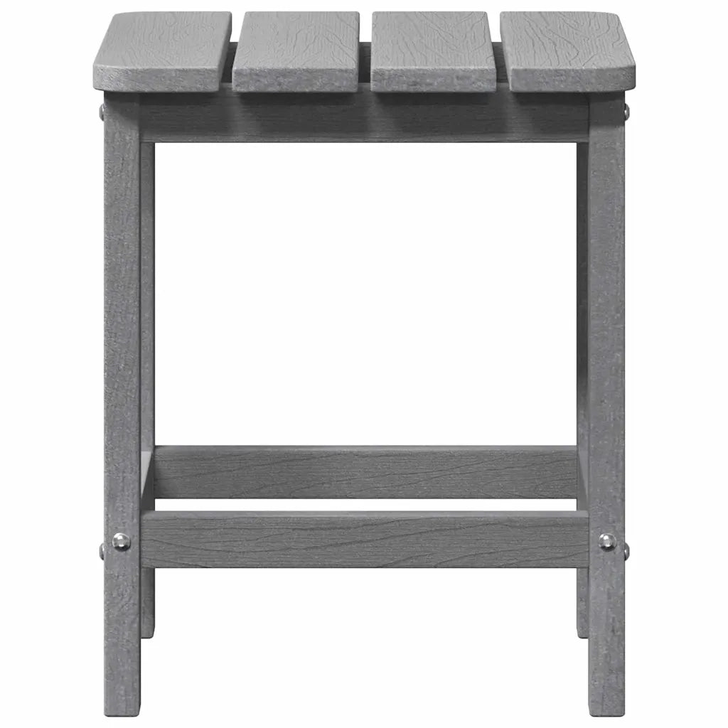 Tavolo laterale Grigio chiaro 38 x 38 x 46 cm Polietilene 42006636