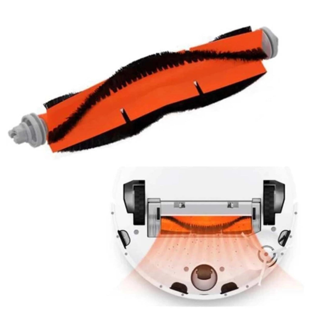 Spazzola principale per robot aspirapolvere Dreame W10, W10 Pro e W10s Nero / Arancione Avizar