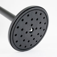 Colonnina con Nastro da 3 m in Metallo Nero nastro Grigio