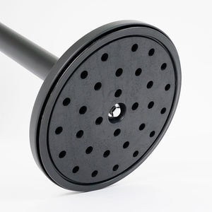 Colonnina con Nastro da 3 m in Metallo Nero nastro Grigio