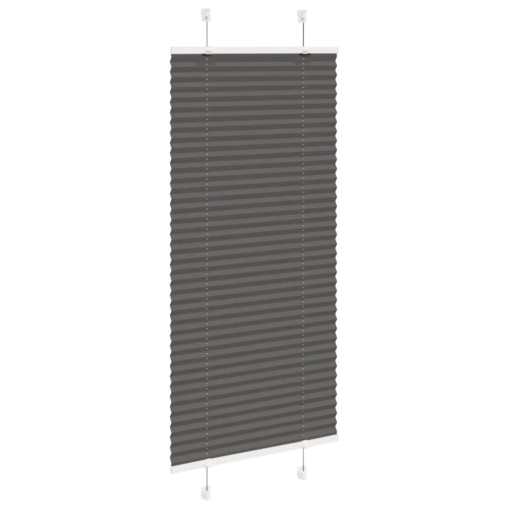 Tenda Plissettata | Tenda pliss¨¨ Nera 65x150 cm Larghezza Tessuto 64,4 cm