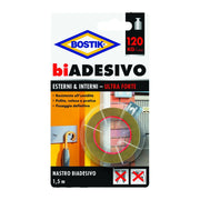 BOSTIK NASTRO BIADESIVO ESTERNIINTERNI 19MMX1,5M- 6,0 pz