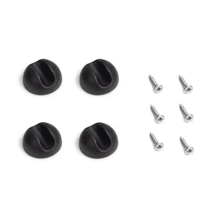 Set di Gambe Hairpin di 3 Bastoncini per Tavolo H710 Verniciato Bianco Acciaio Emuca