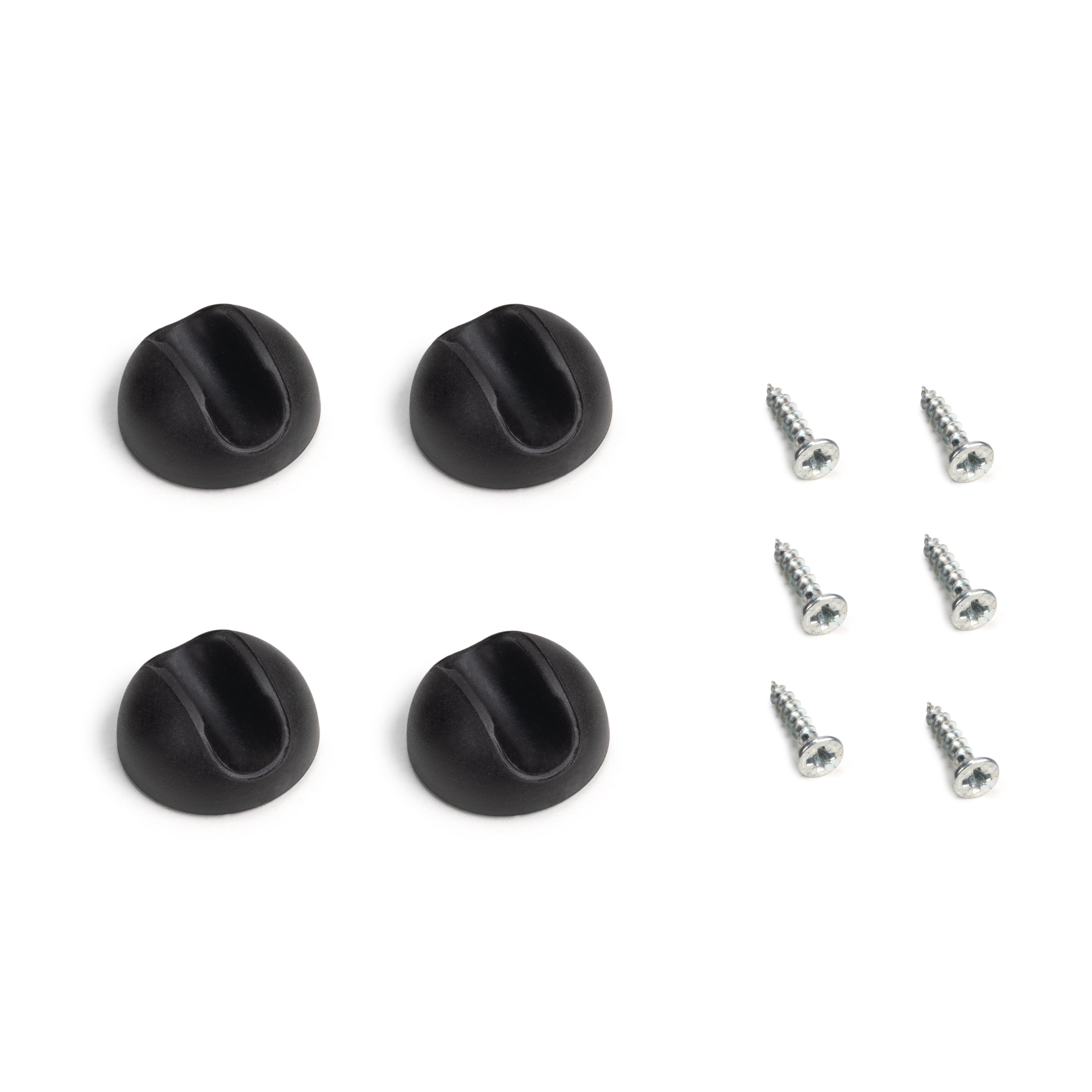 Set di Gambe Hairpin di 3 Bastoncini per Tavolo H710 Verniciato Bianco Acciaio Emuca