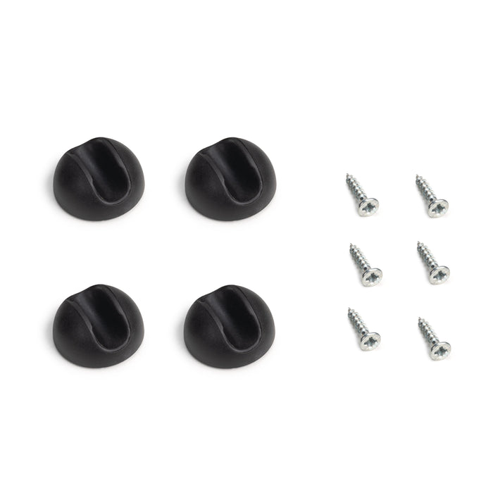 Set di Gambe Hairpin di 3 Bastoncini per Tavolo H710 Verniciato Bianco Acciaio Emuca